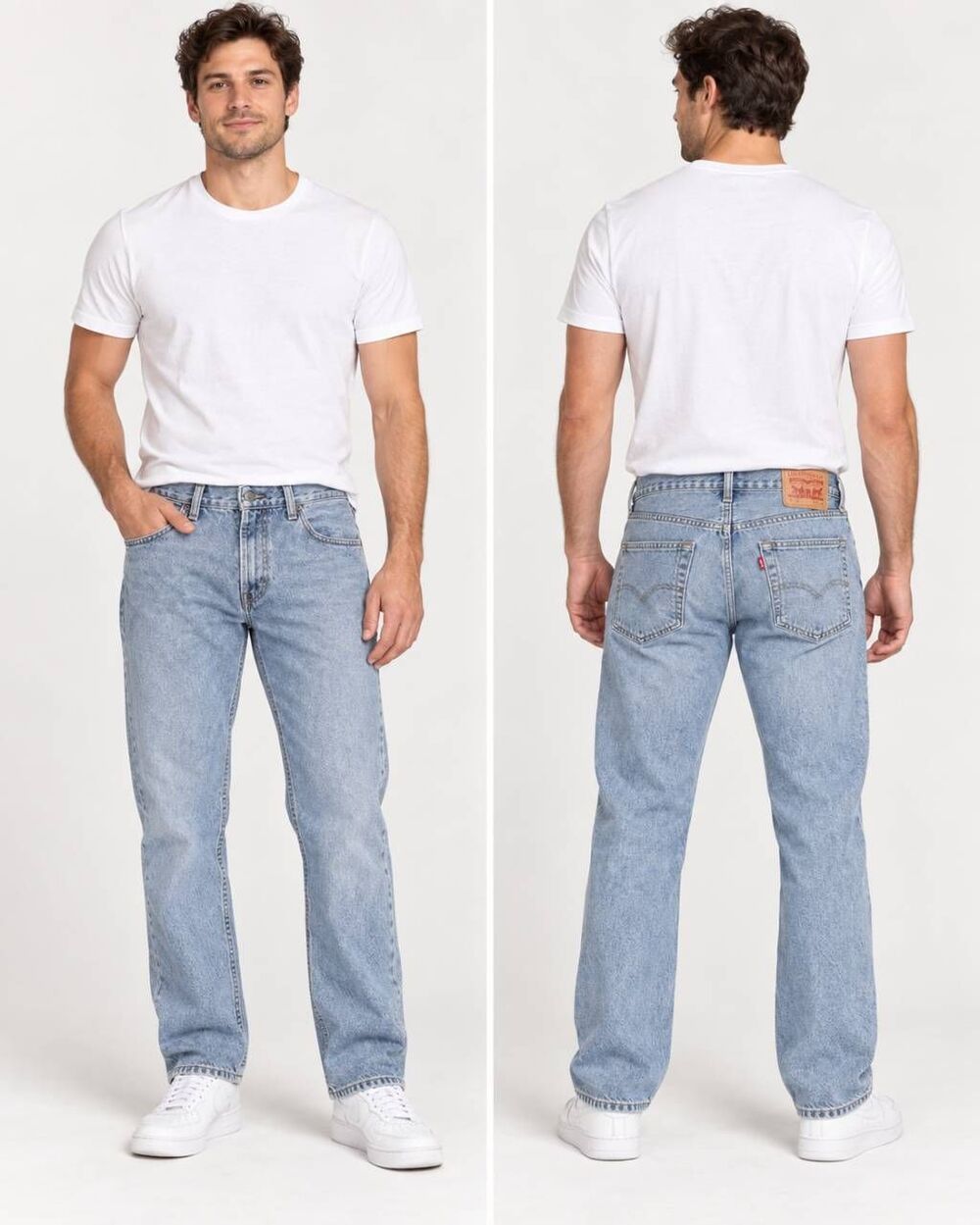Levi’s 505 Men’s Jeans 31x32 Light Wash Straight Leg 100% Cotton Denim